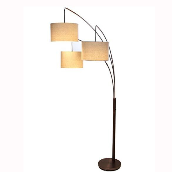 Factory Free Sample Floor Lamp Vintage Black Tall Multiple